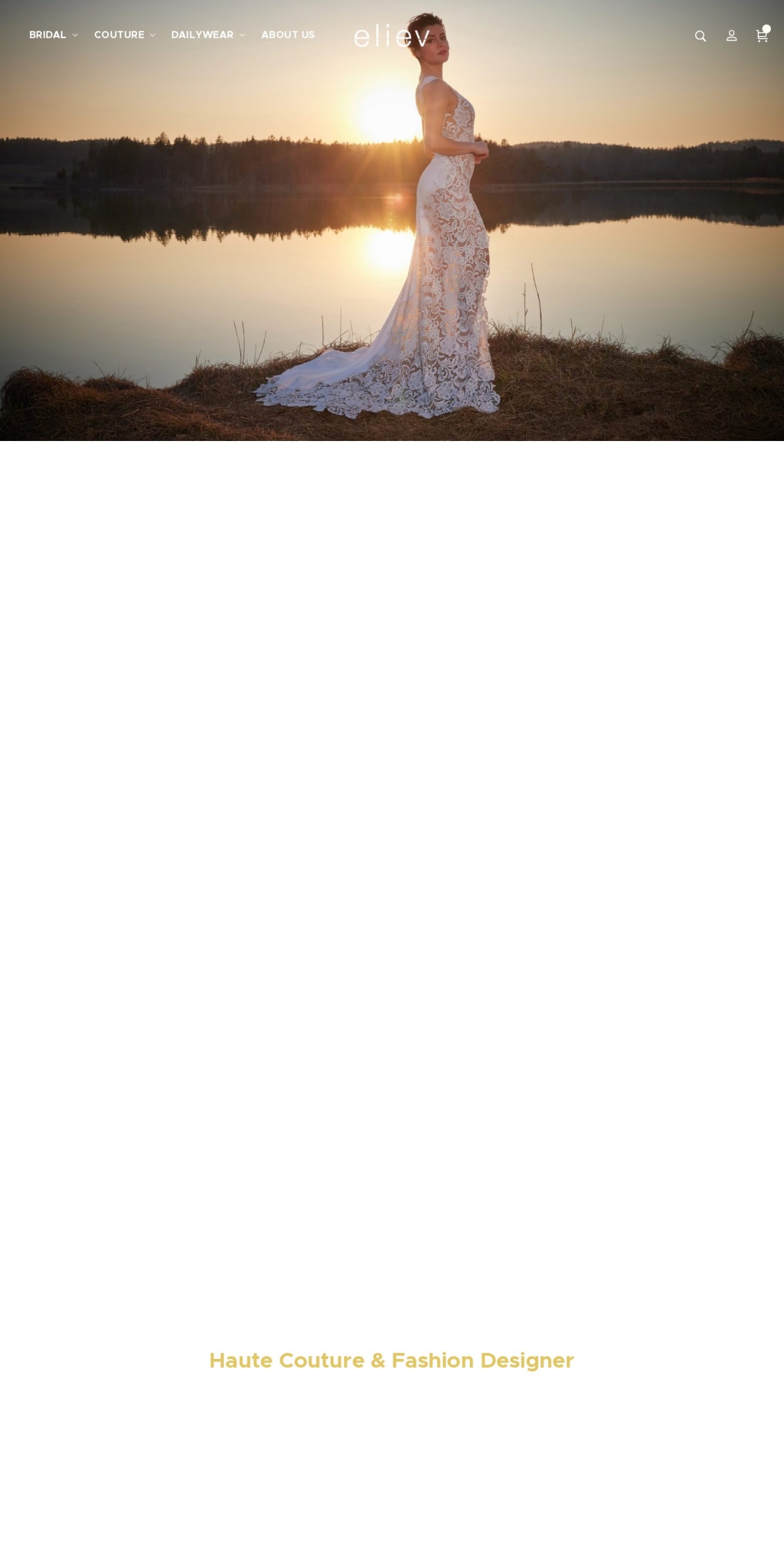 Eliev website screenshot