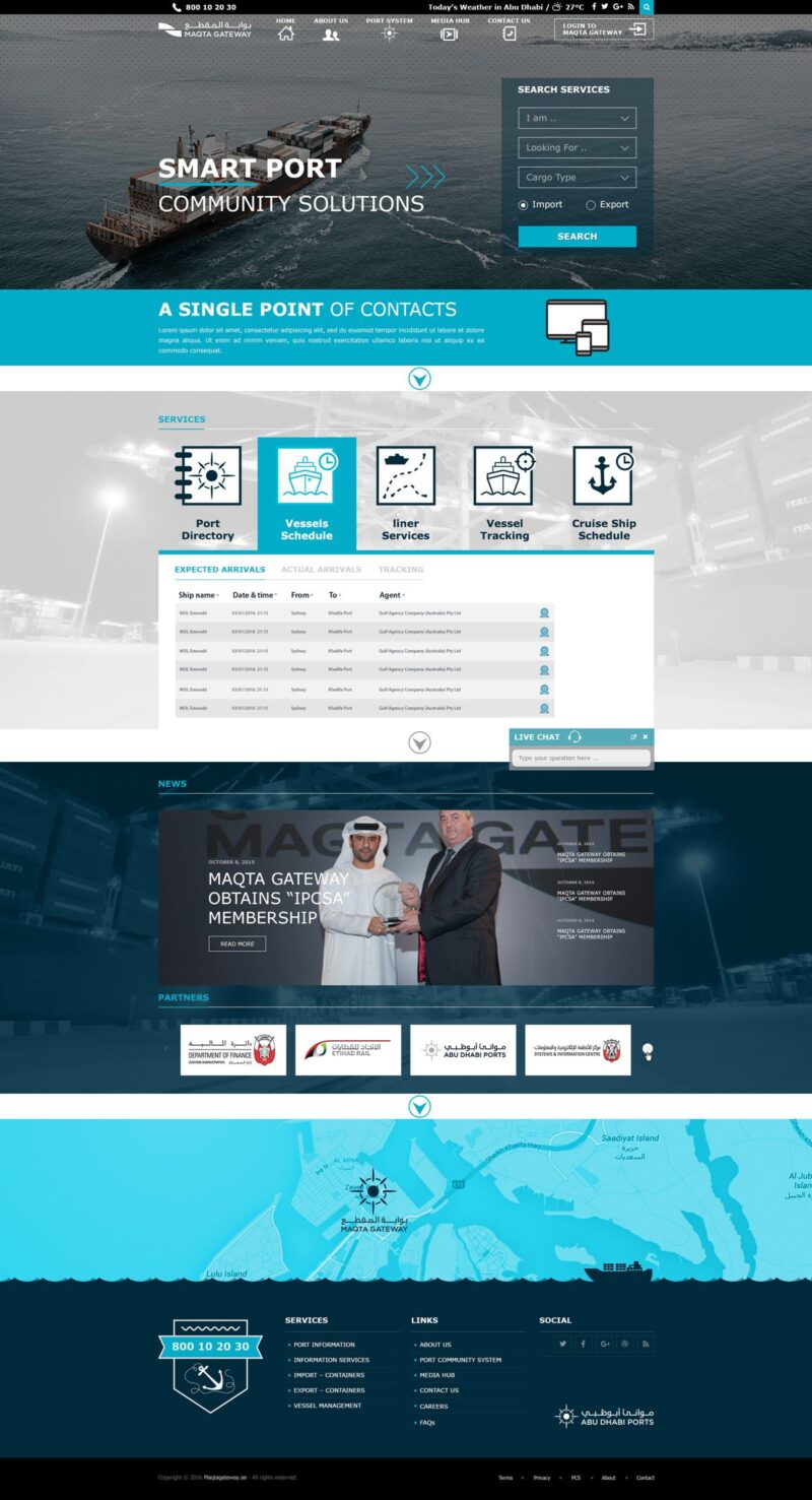Maqta Gateway as delivered