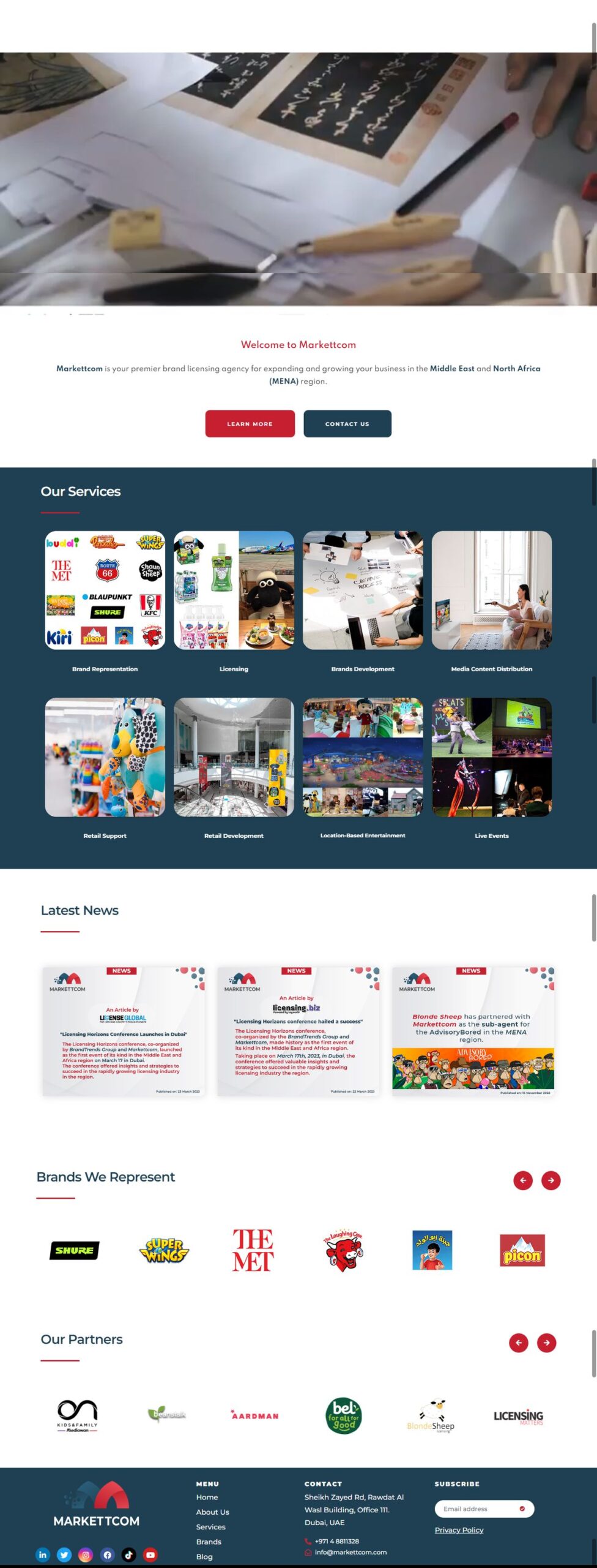 Markettcom website screenshot