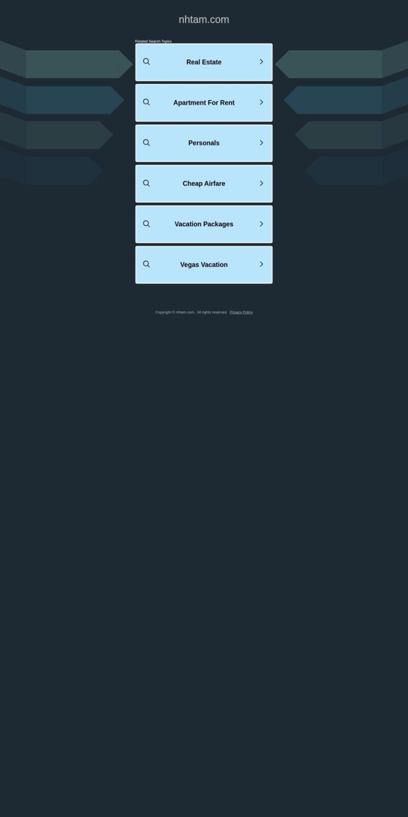 Nhtam Digital Marketing website screenshot