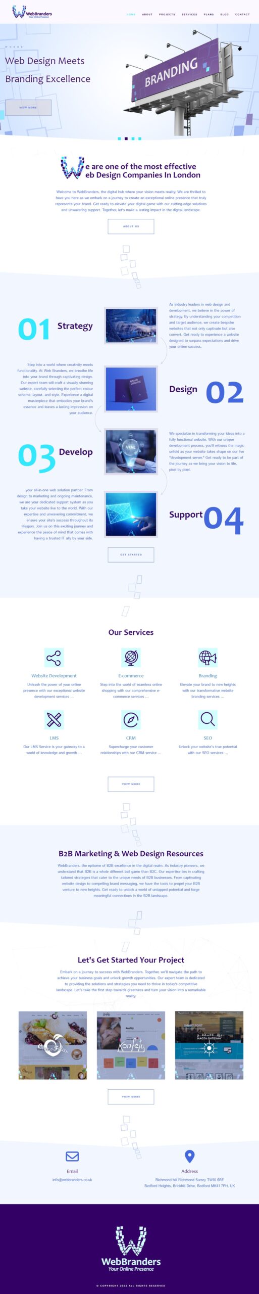 Web Branders website screenshot